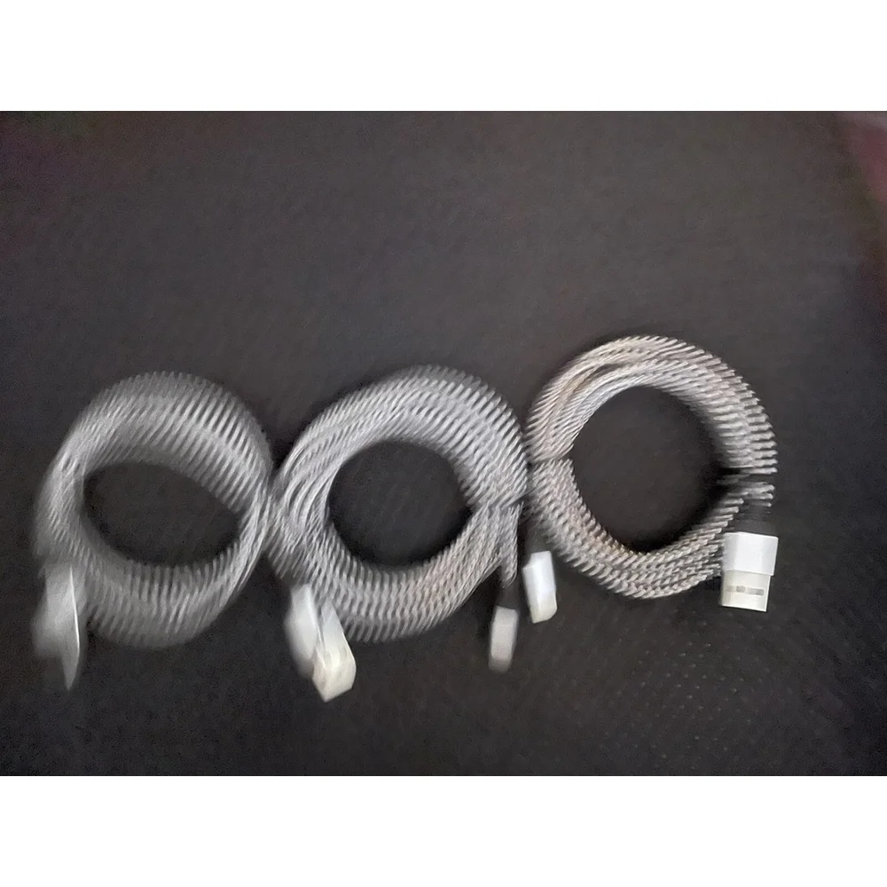 Chargersync USB Made for Type C Devices Cables Set of Three X001KY1q4x